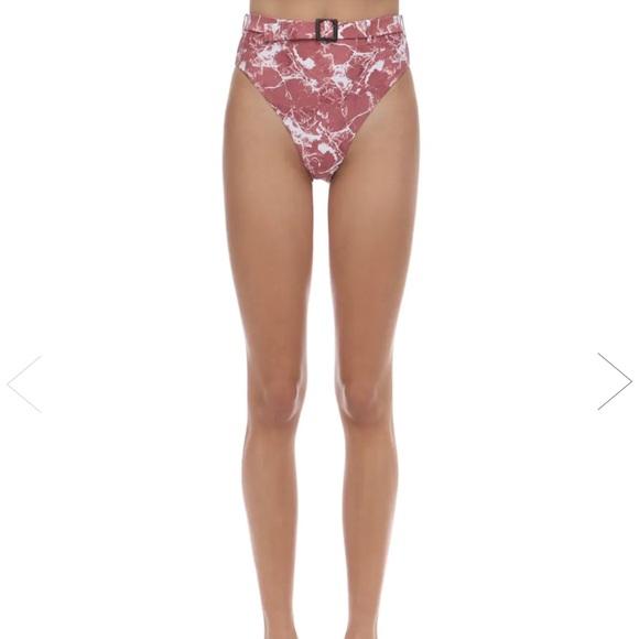 Weworewhat marble Emily bikini bottoms size S - Picture 3 of 5